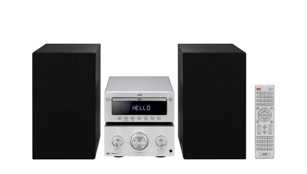 JVC UX-D752 : Libérer la Splendeur Sonore en Argent et Noir